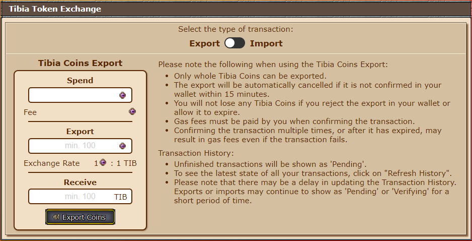 token TIB cipsoft